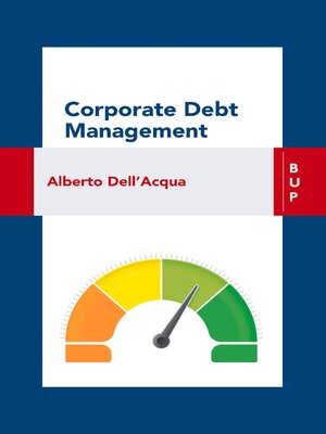 cover image of Corporate Debt Management